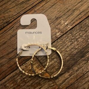 Maurices Gold Hoop Earrings